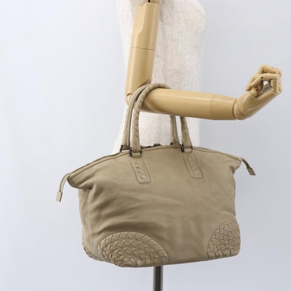 Bottega Veneta Zip Top Leather with Intrecciato Detail Large - Picture 15 of 16